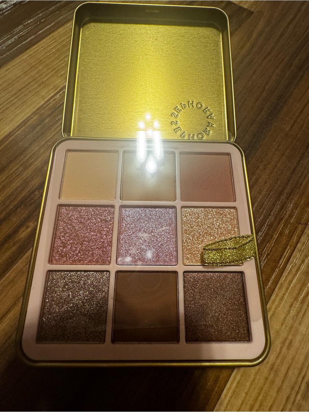 Sephora Pink, Gold & Brown 9-Color Eyeshadow Palette